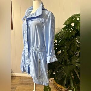 #2)  Ciao Milano baby blue rain(lightweight)jacket Size S
